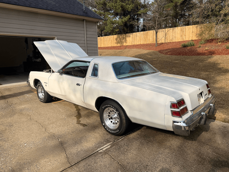 classic car repair in a Warner Robins driveway